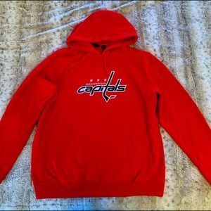 Washington Capitals NHL Red Hoodie Size Medium